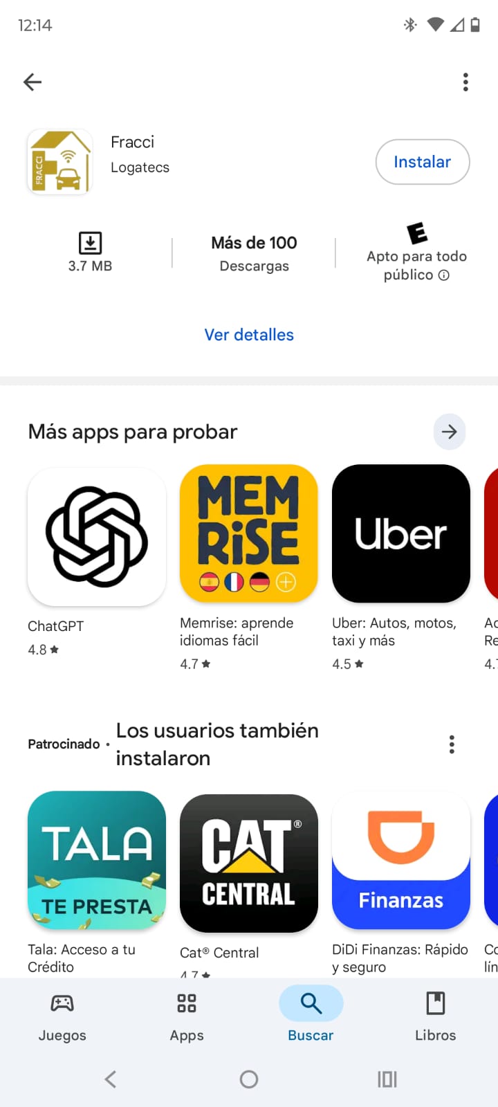Vista previa App Fracci 1